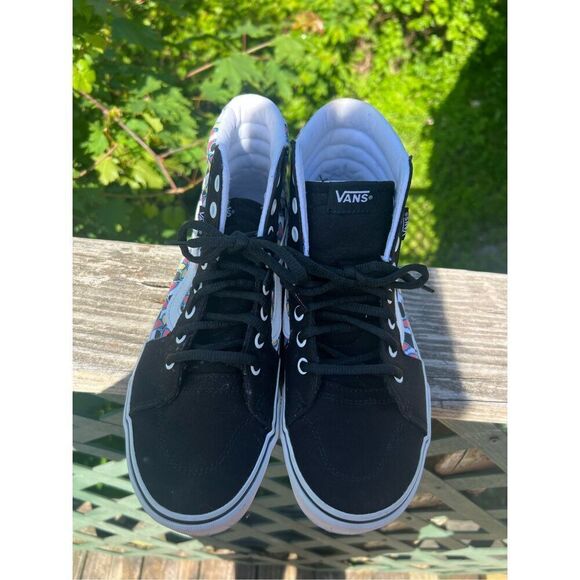 VANS FILLMORE HI WOMENS BUTTERFLY CHECKRBRD MULTI COLOR SIZE 8.5 - Picture 6 of 9